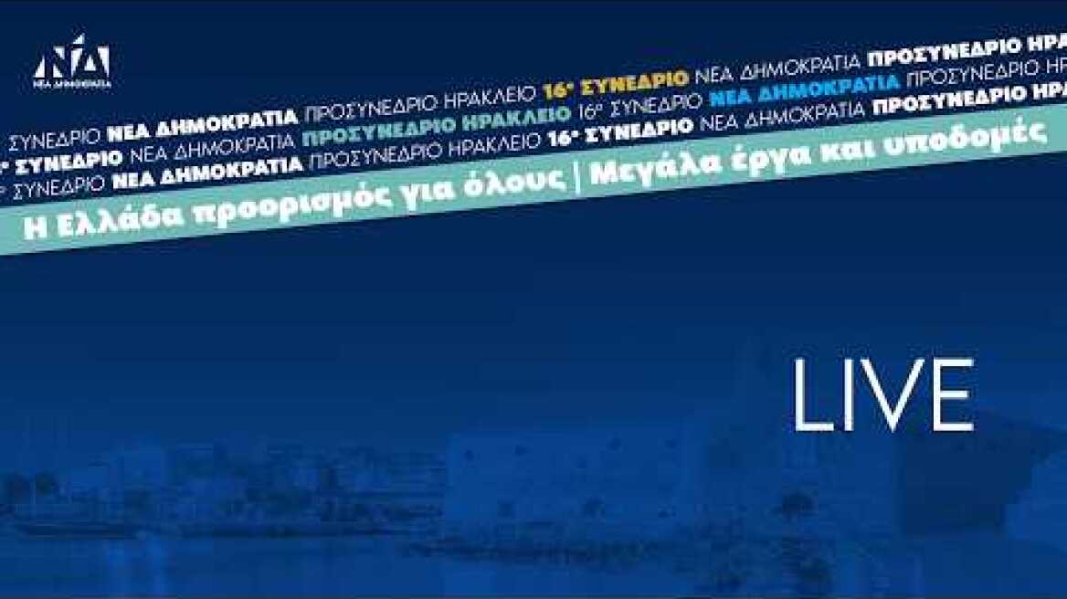 Προσυνέδριο της Νέας Δημοκρατίας στο Ηράκλειο