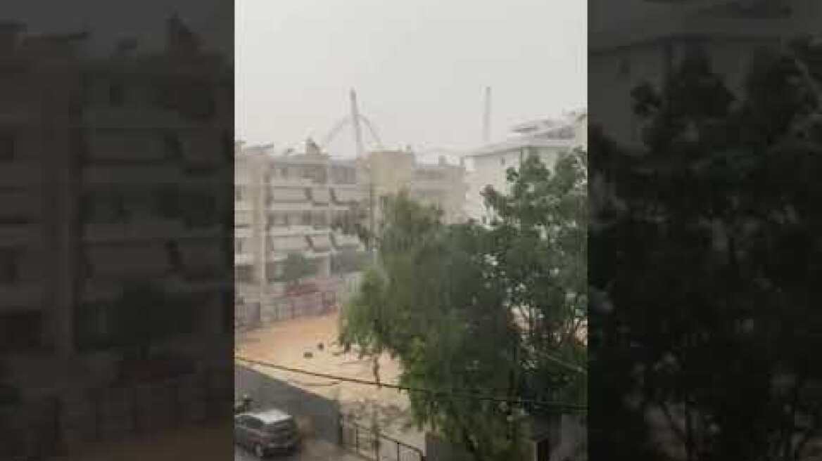 Κακοκαιρία στην Αθήνα (16/06)