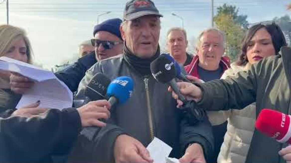 Θεσσαλονίκη: «Η κυβέρνηση να δώσει λύσεις στα προβλήματα» λένε οι αγρότες