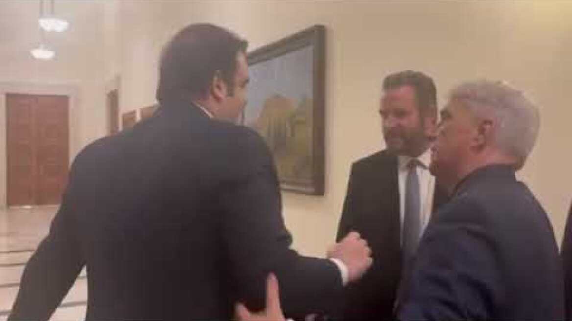 Πιερρακάκης στη Βουλη (1)