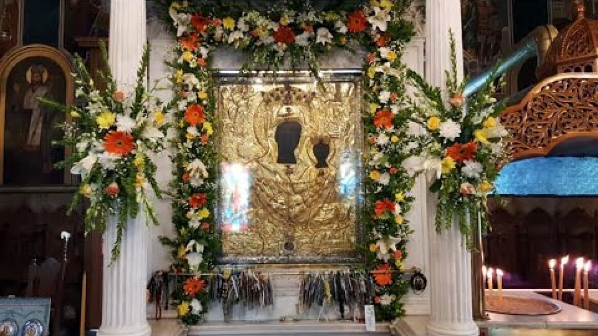 Κύθηρα | Παναγία Μυρτιδιώτισσα | Αρχιερατική  Θεία Λειτουργία - 24.09.2021