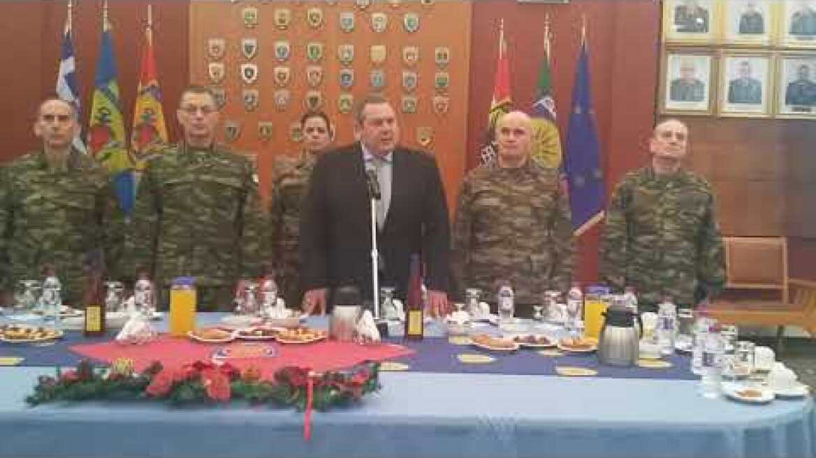 Καμμένος: Θα παραιτηθώ αν έρθει προς ψήφιση η συμφωνία Πρεσπών