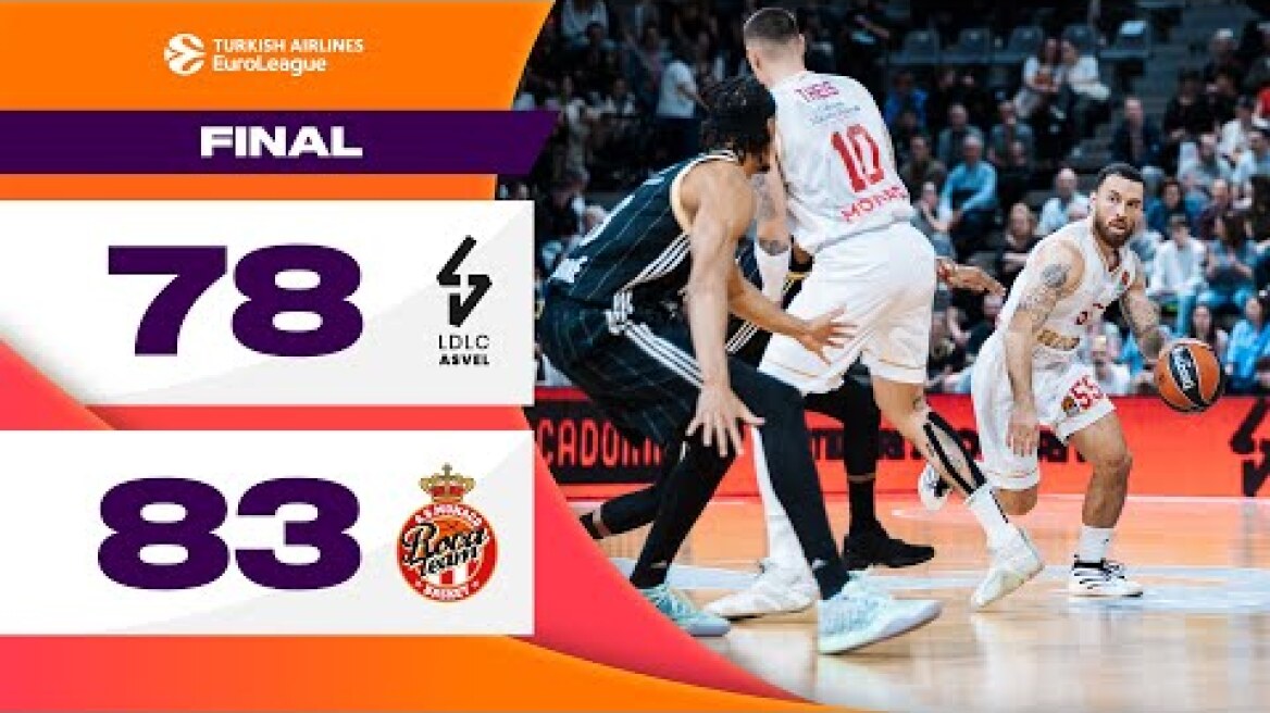 MONACO's Last-Minute MAGIC | LDLC Asvel  - AS Monaco | BASKETBALL HIGHLIGHTS R31 2025