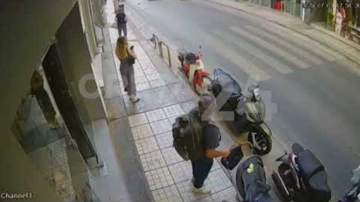 Ηράκλειο: Αυτοκίνητο εμβόλισε διανομέα που σταμάτησε σε διάβαση