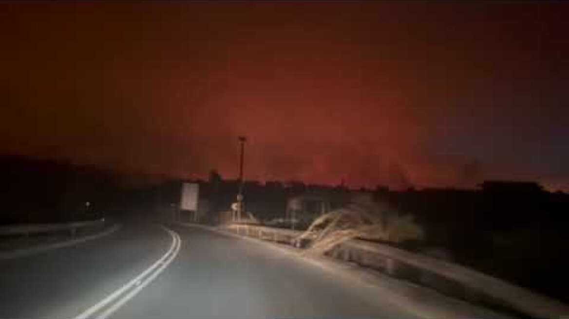 Φωτιά στην Κάτω  Αχαΐα