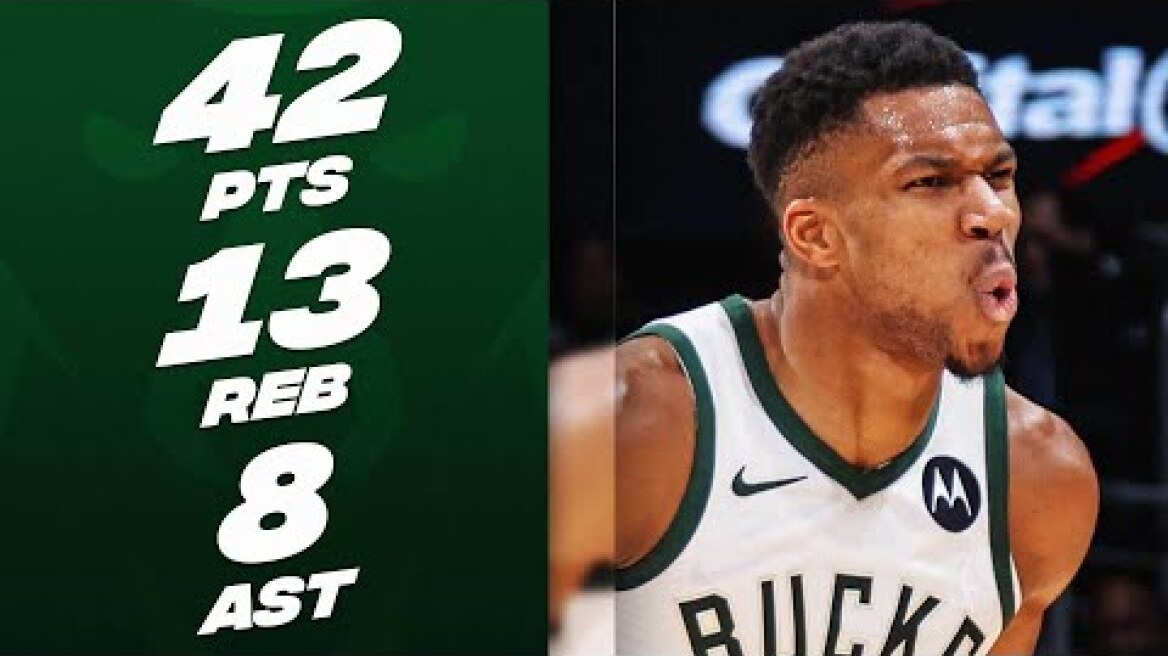 Giannis Antetokounmpo Joins Kareem In Bucks Franchise History! 🦌 | November 20, 2023