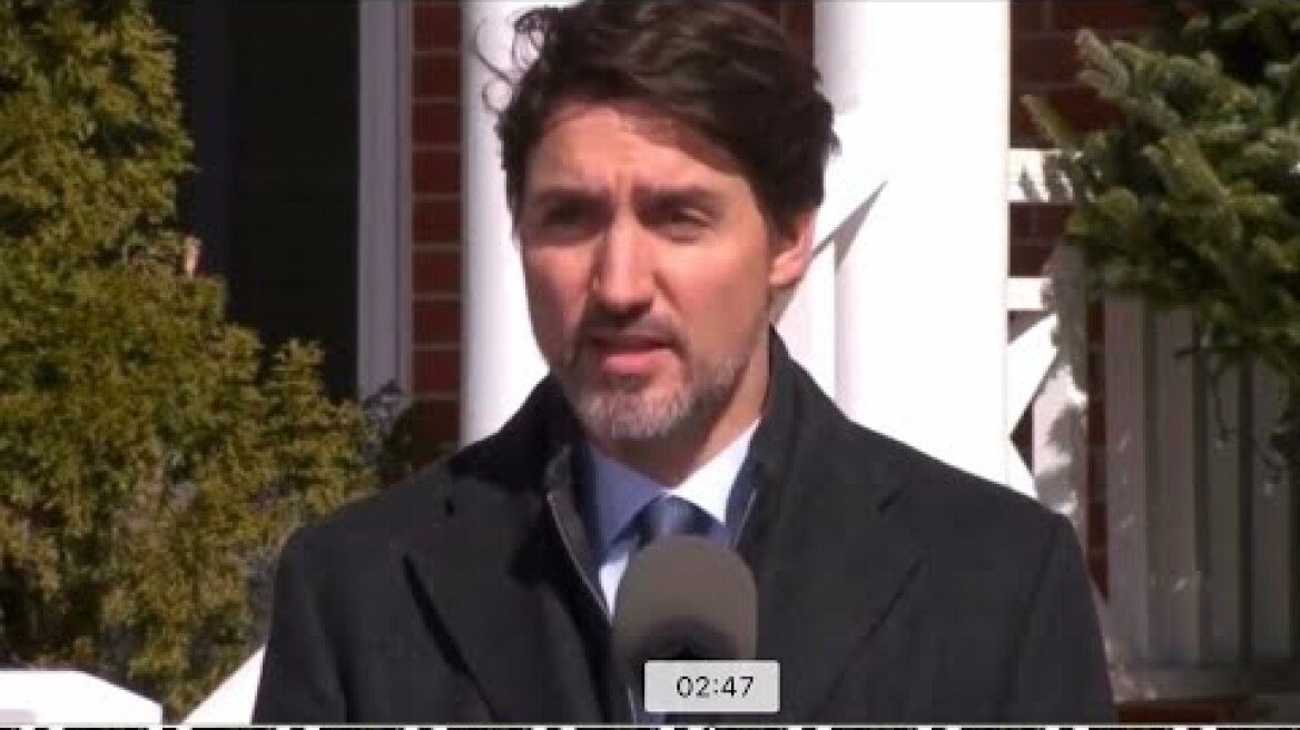 Cronavirus outbreak : enough is enough says justin trudo