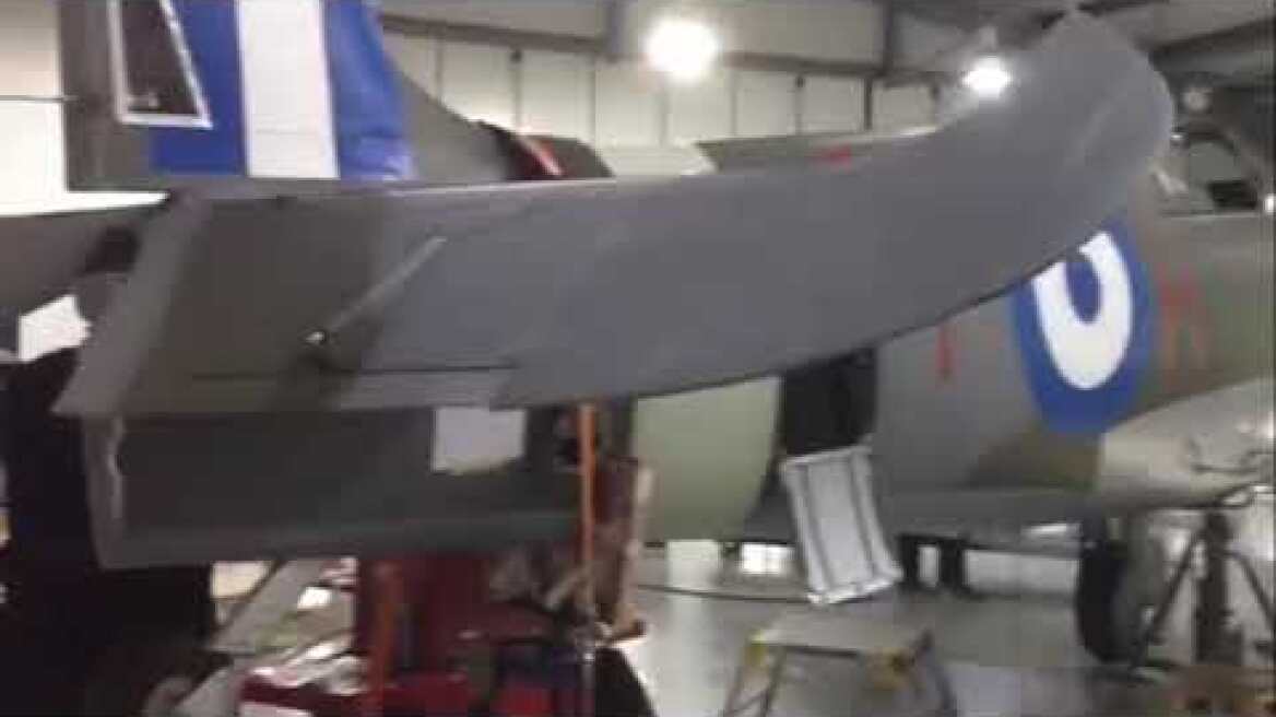 Ανακατασκευή και Επαναφορά σε Πτήσιμη Κατάσταση Αεροσκάφους Supermarine Spitfire MJ755 της ΠΑ