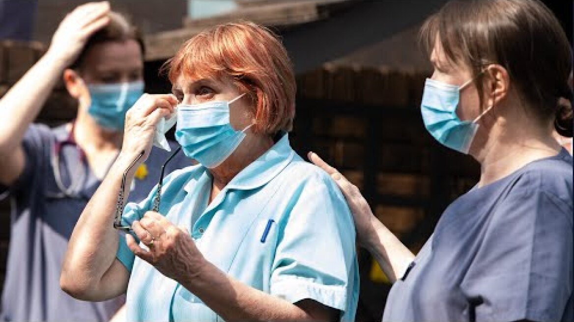 UK pauses for a minute’s silence to mark lockdown anniversary