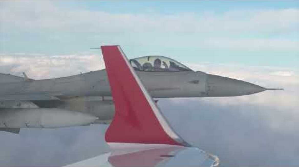 Τελετή ανάληψης της αστυνόμευσης του εναέριου χώρου των Σκοπίων από το ΝΑΤΟ