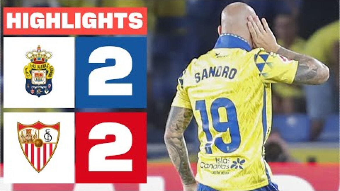 UD LAS PALMAS 2 - 2 SEVILLA FC | RESUMEN LALIGA EA SPORTS