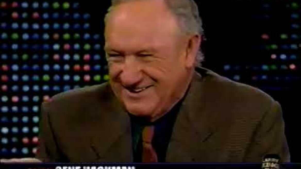 Larry King  Gene Hackman  2004