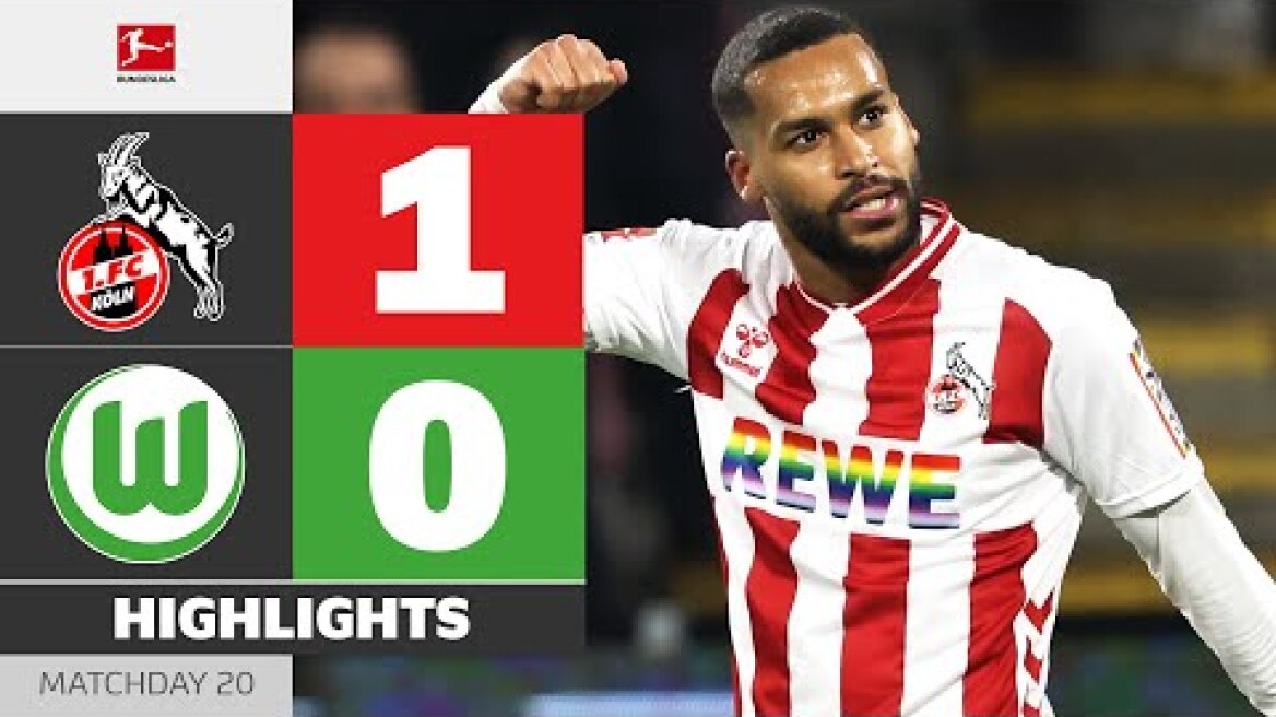 A Massive Win for Cologne! | 1. FC KÖLN - VFL WOLFSBURG | Highlights | MD 20 – Bundesliga 2025/26