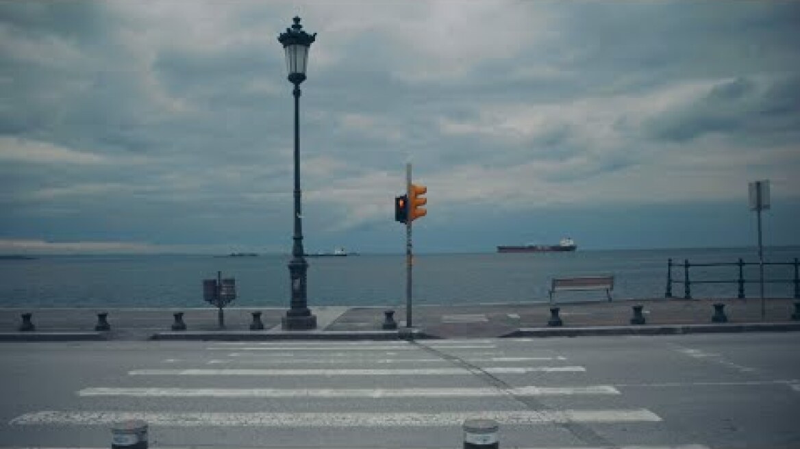 Thessaloniki lockdown - Population zero