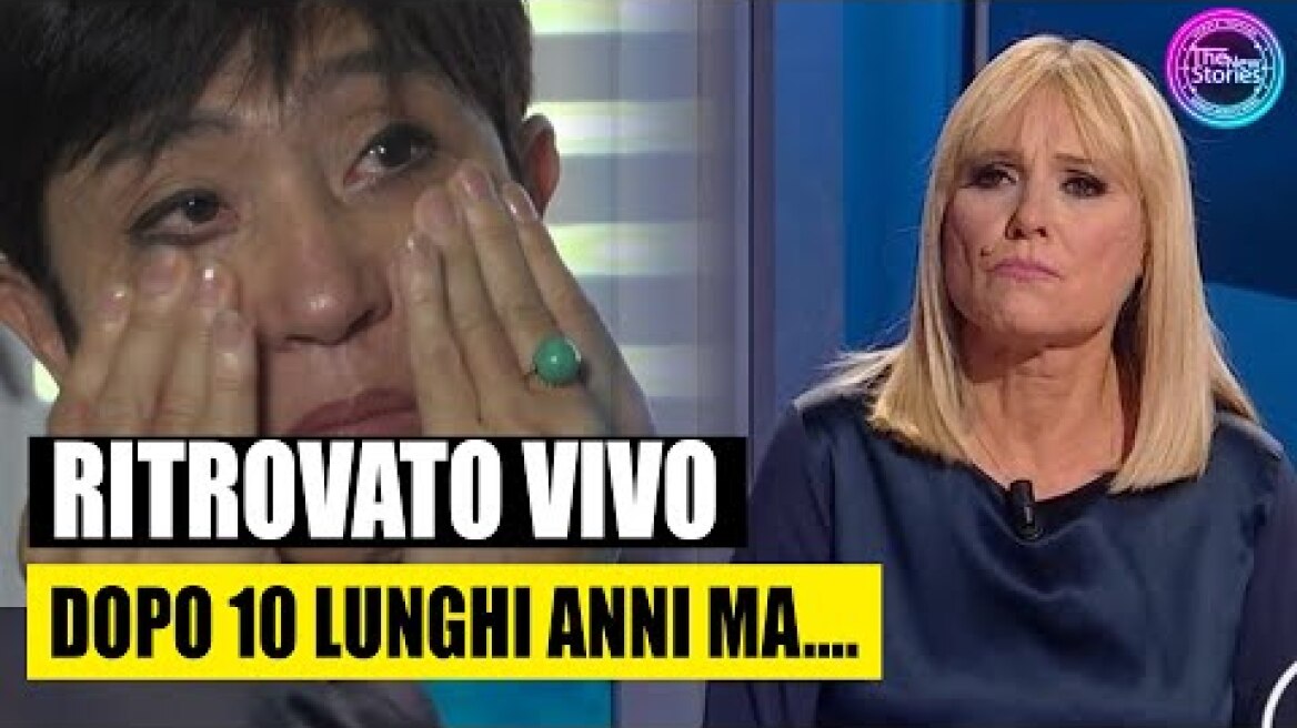 Chi l'ha visto, Finge il suicidio e sparisce per 10 anni: ritrovato vivo