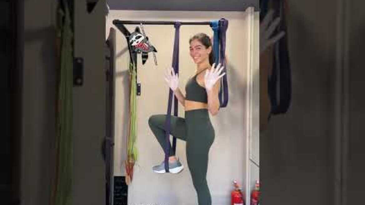 Ο σύντροφος της Μελίνας Νικολαΐδη, Αλέξανδρος Πολυχρονιάδης, την απαθανατίζει στο γυμναστήριο