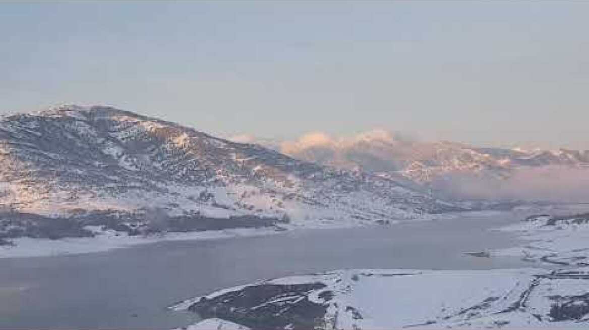 Παγωμένη λίμνη Σμοκόβου