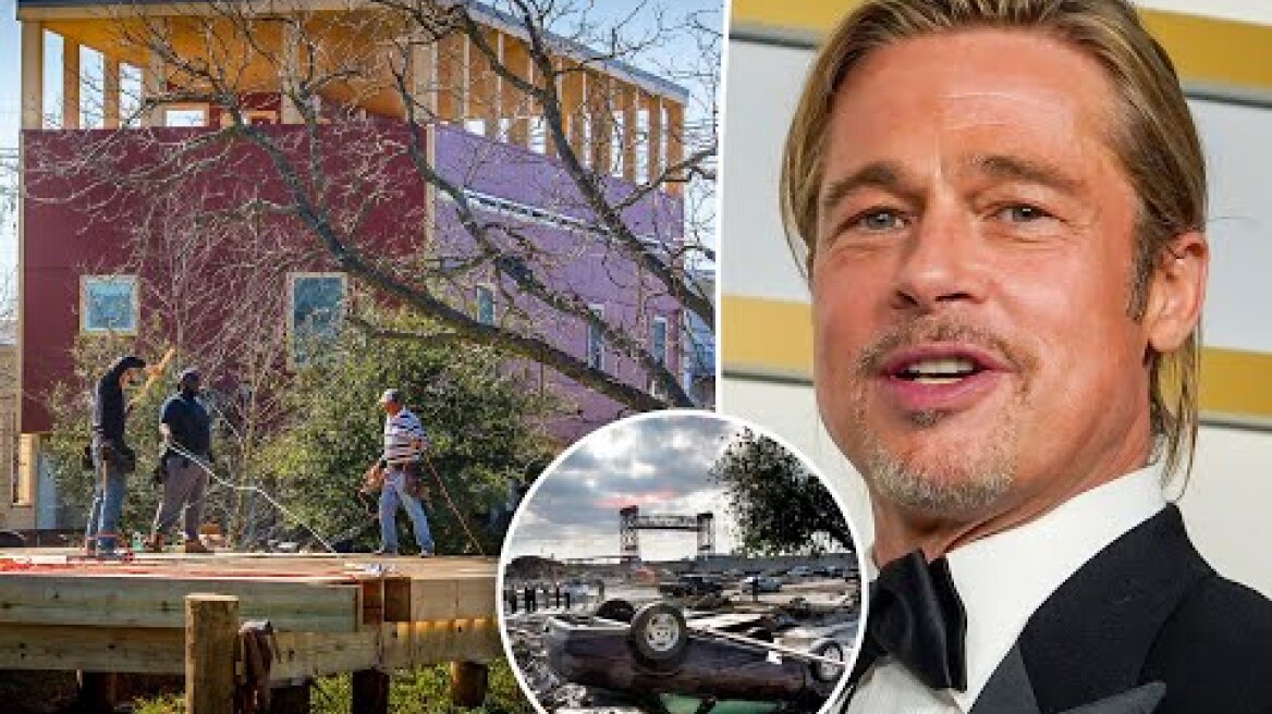 Katrina victims who bought Brad Pitt’s homes ‘believed dream he sold them’