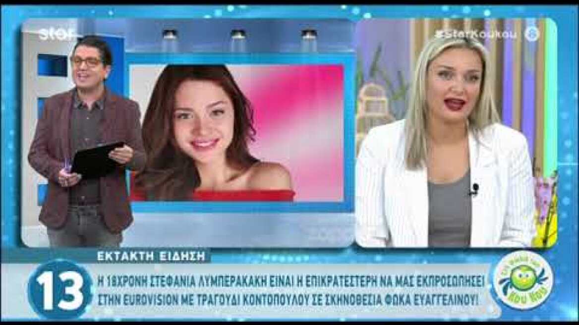 Eurovision 2020: Ποια είναι η 18χρονη Στεφανία Λυμπεράκη