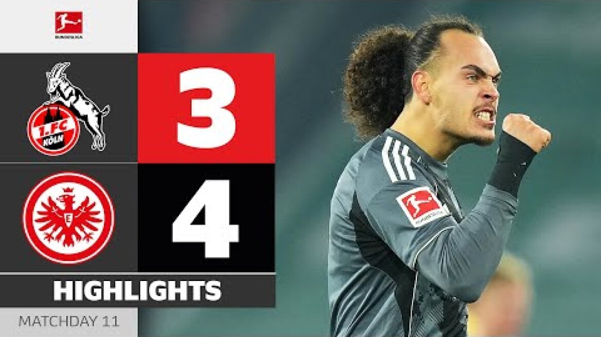 PURE DRAMA! Frankfurt Turns The Game Around! | 1. FC KÖLN - EINTRACHT FRANKFURT | Bundesliga