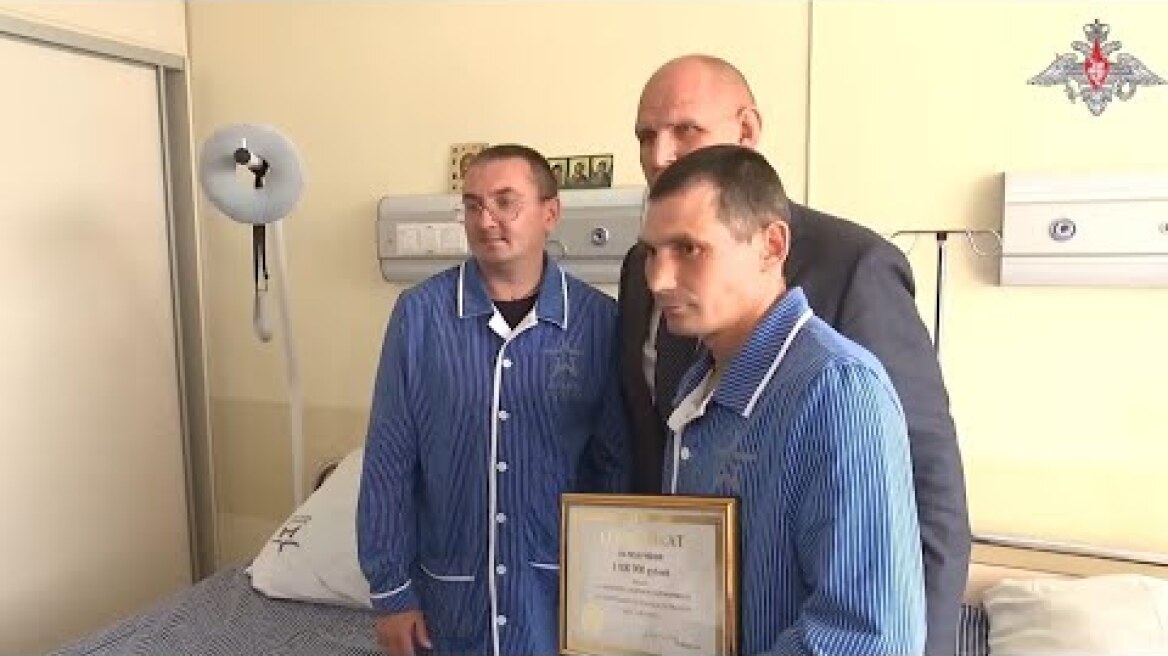 ‼️1 млн рублей за уничтоженный танк Leopard, вручили Военнослужащему Андрею Кравцову 🔥👍