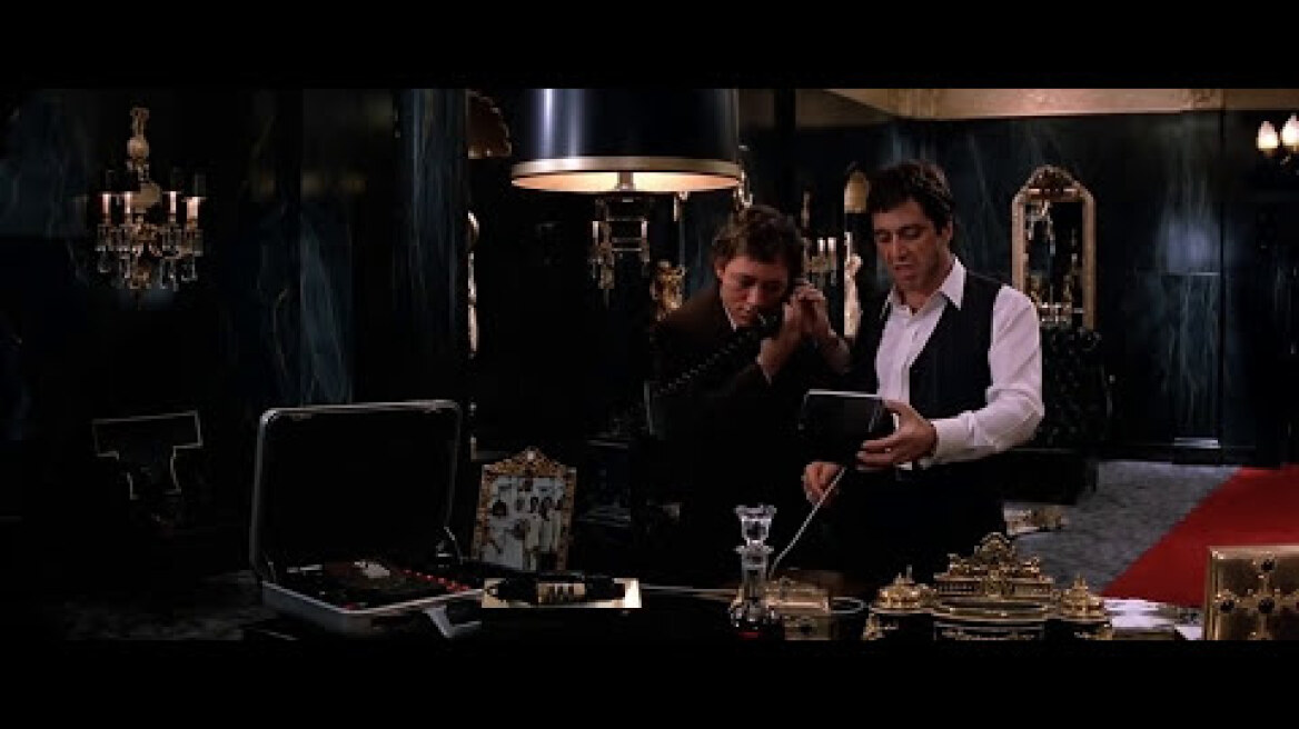 Scarface - Sosa phone call scene