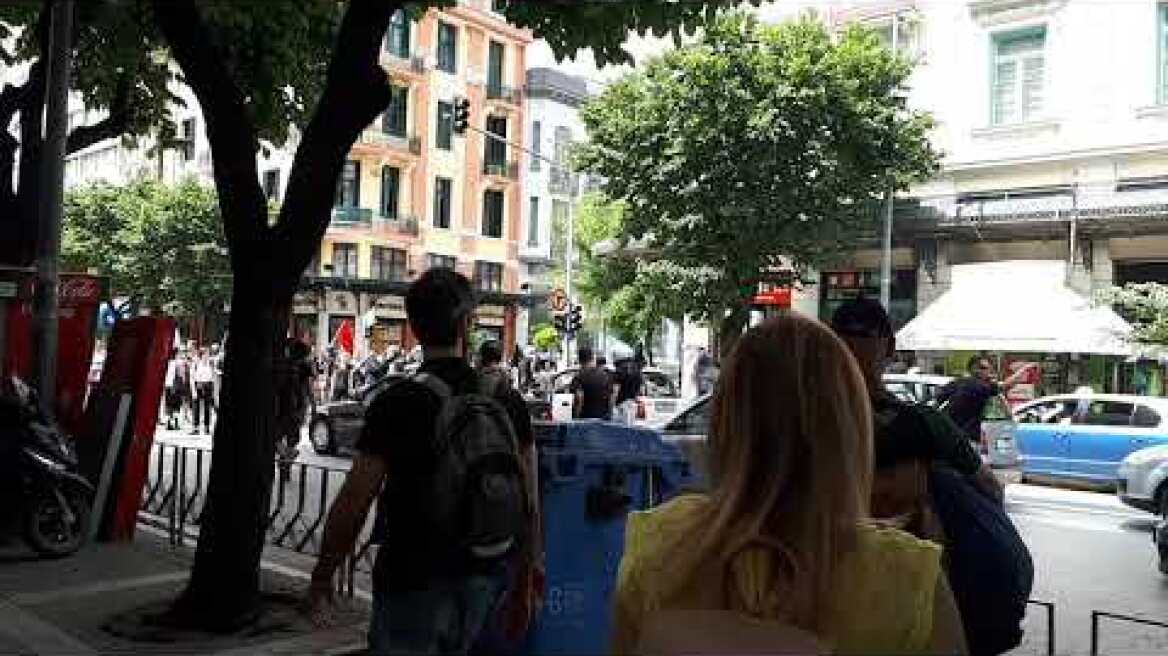 Thestival.gr Ένταση Πορεία  Thessaloniki  Pride