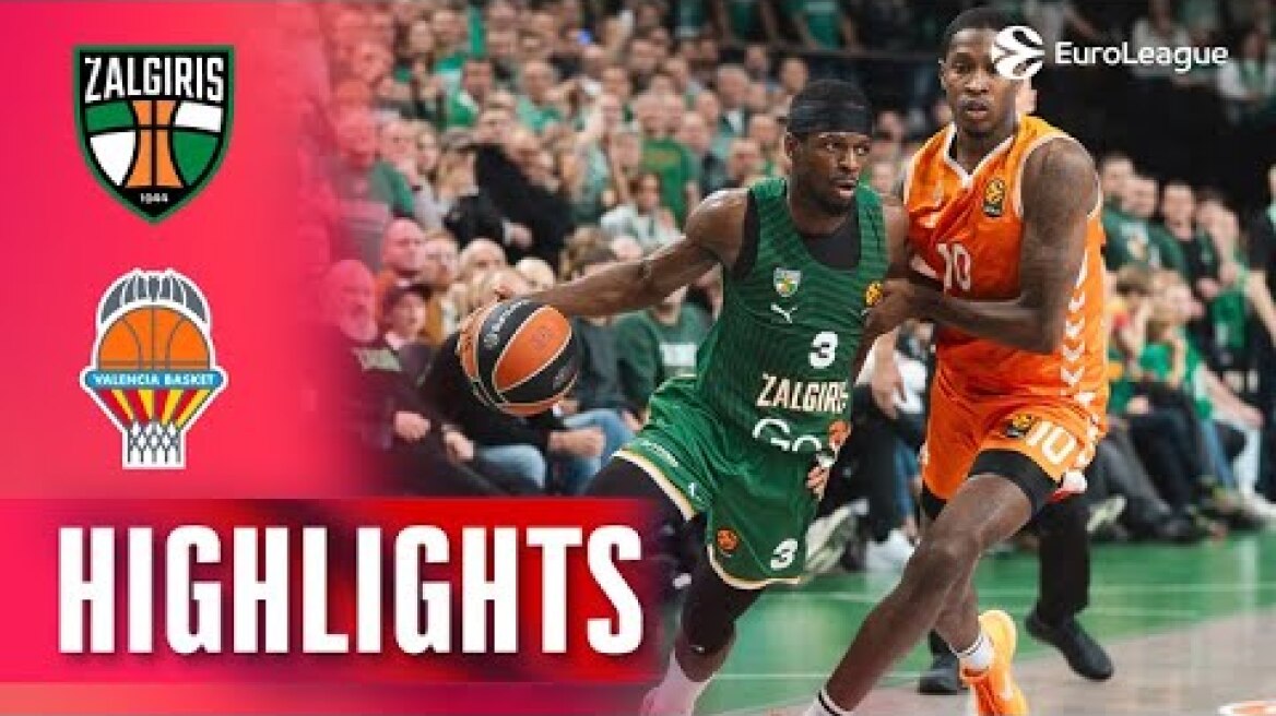 Euroleague: Την 6η του νίκη πανηγύρισε ο Ολυμπιακός, δεν αφήνει την κορυφή η Ζάλγκιρις, παρέλαση της Ρεάλ στο clasico Strong Finish in Kaunas | Zalgiris - Valencia | R9 EUROLEAGUE BASKETBALL 2025-26