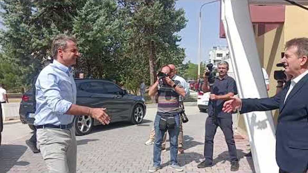 Στο Παπανικολάου ο Μητσοτάκης