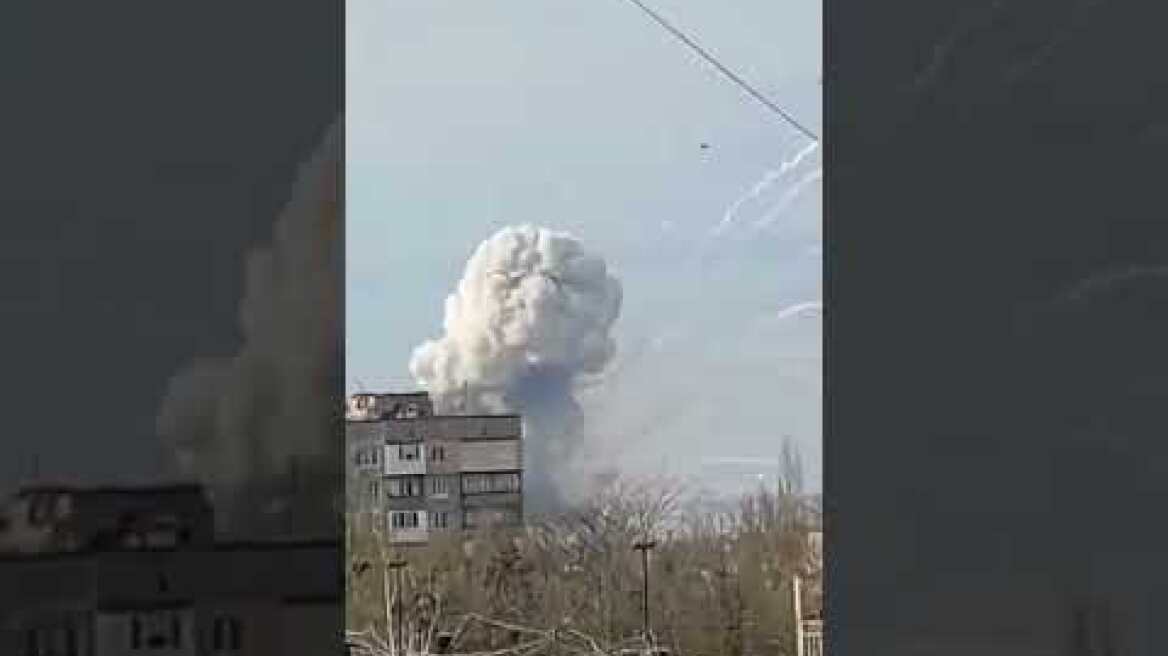 MELITOPOL AIR BASE ATTACK IN UKRAINE