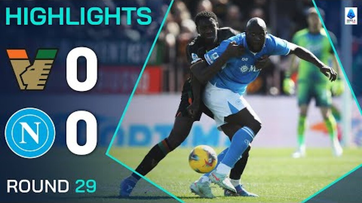 VENEZIA-NAPOLI 0-0 | HIGHLIGHTS | Napoli Miss Chance To Go Top | Serie A 2024/25