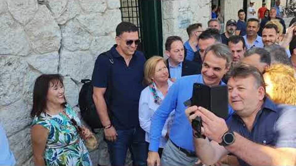 Στην Κω ο Κυριάκος Μητσοτάκης (2)