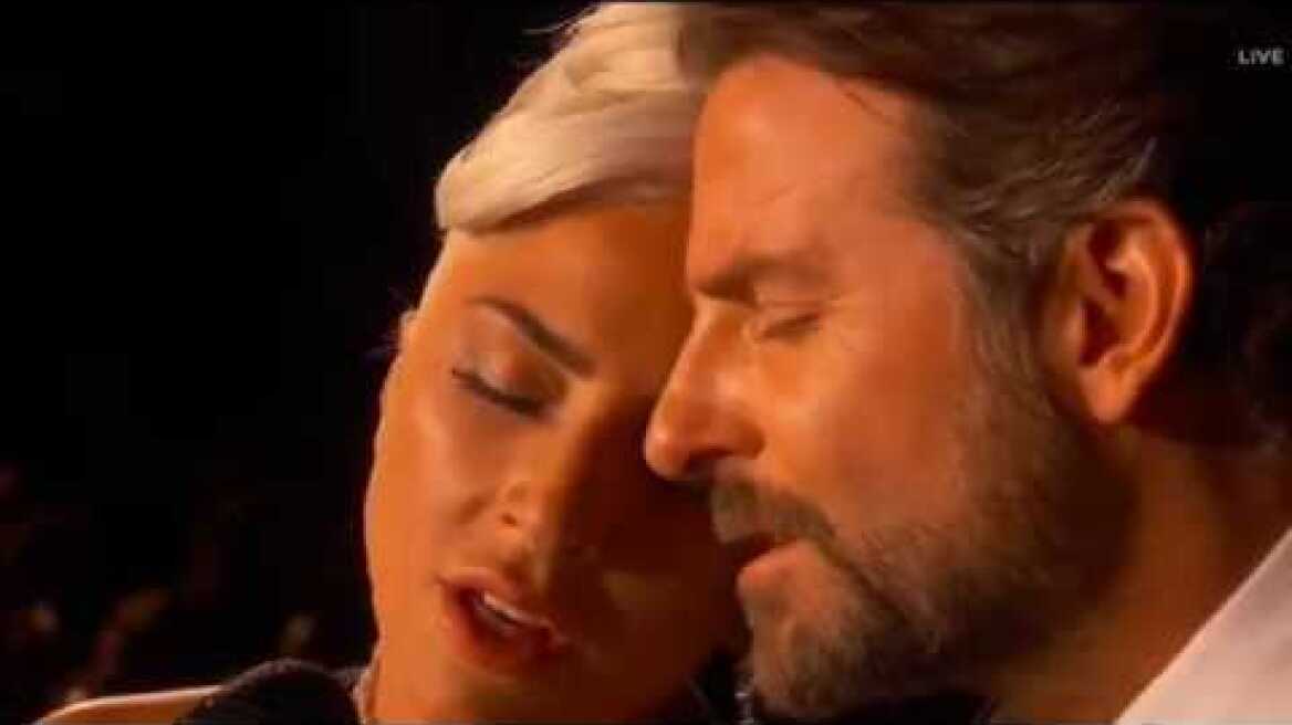 Lady Gaga & Bradley Cooper sings ''Shallow'' at the Oscars 2019