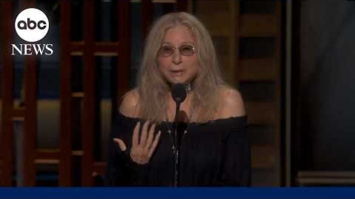 Oscars 2026: Barbra Streisand pays tribute to Robert Redford