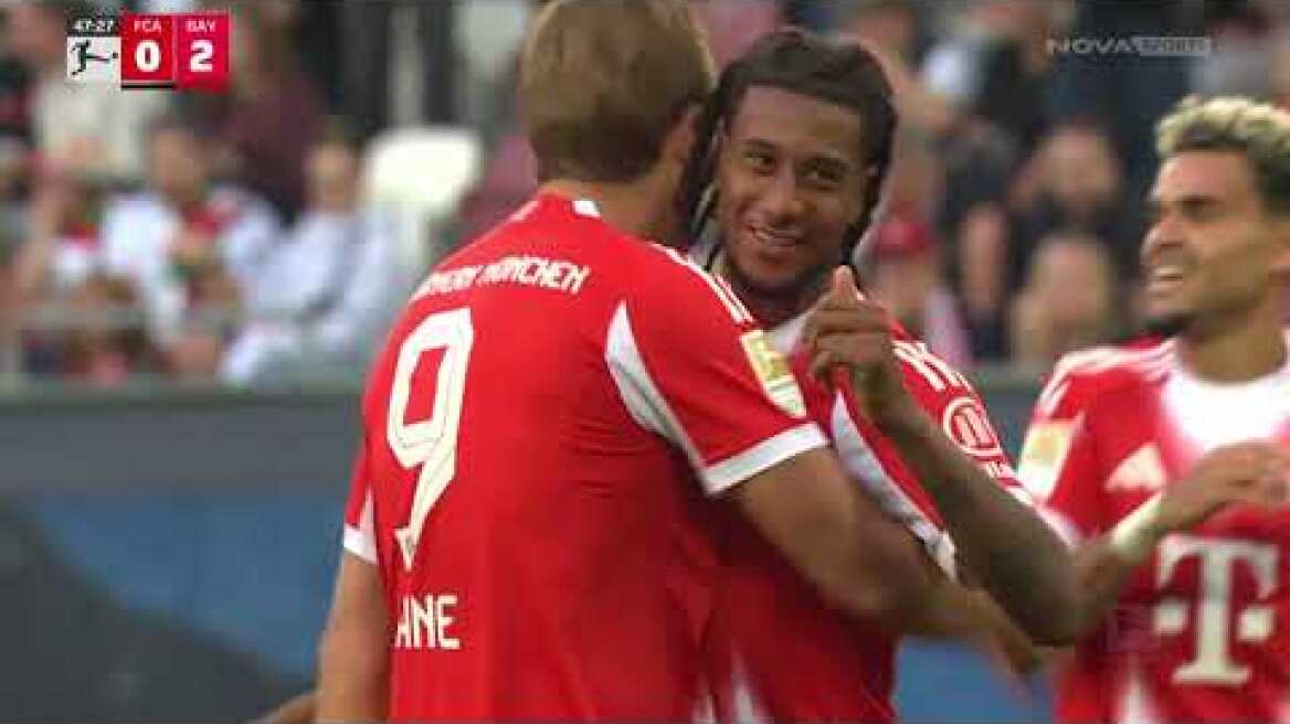 Άουγκσμπουργκ – Μπάγερν Μονάχου: 2-3 (MD 2, 30/8/25)