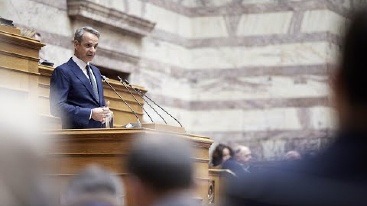 Ομιλία στη Βουλή με αντικείμενο την ενημέρωση του Σώματος για ζητήματα εξωτερικής πολιτικής