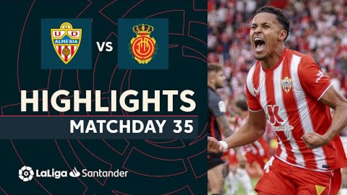 Resumen de UD Almería vs RCD Mallorca (3-0)