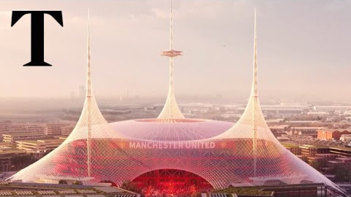 Manchester United unveil bold new stadium design