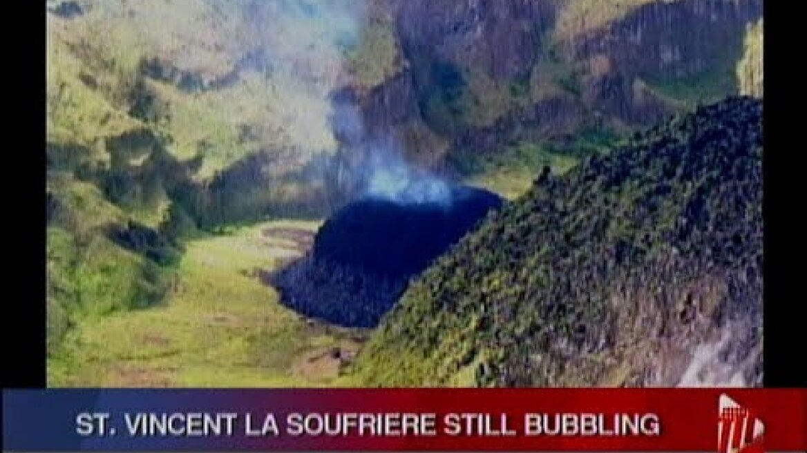 La Soufriere Still Bubbling
