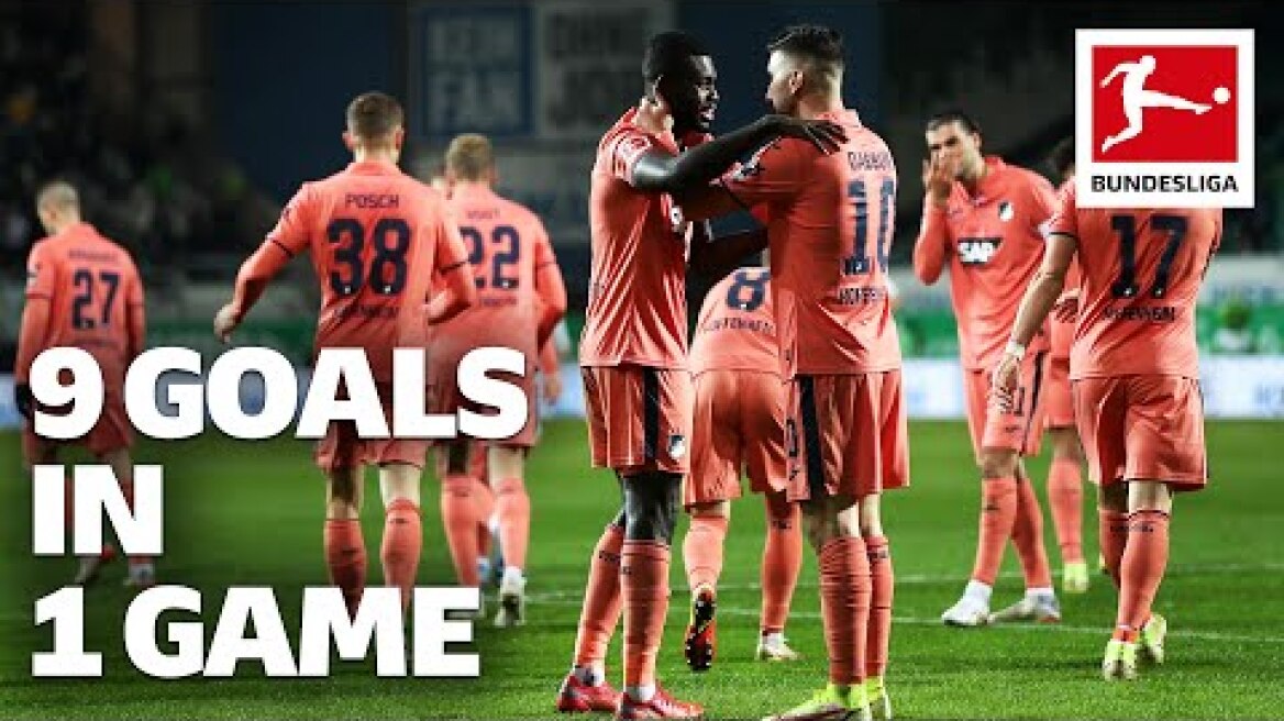 Incredible nine Goals in one Game! SpVgg Greuther Fürth vs. TSG Hoffenheim