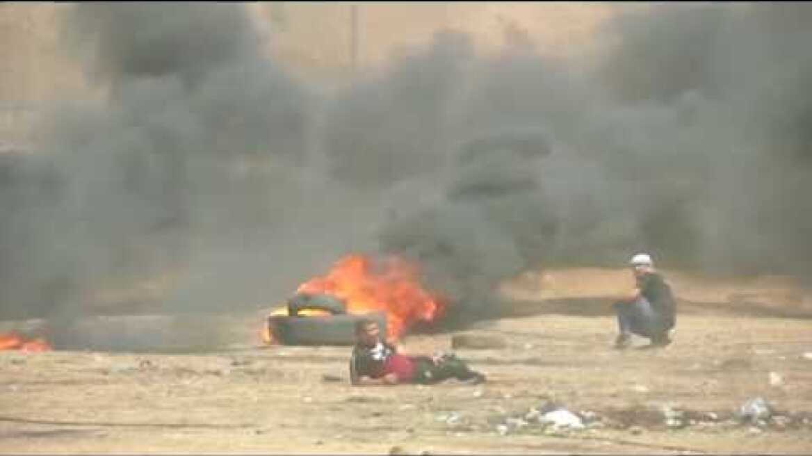 Gaza protesters wounded in border demonstration