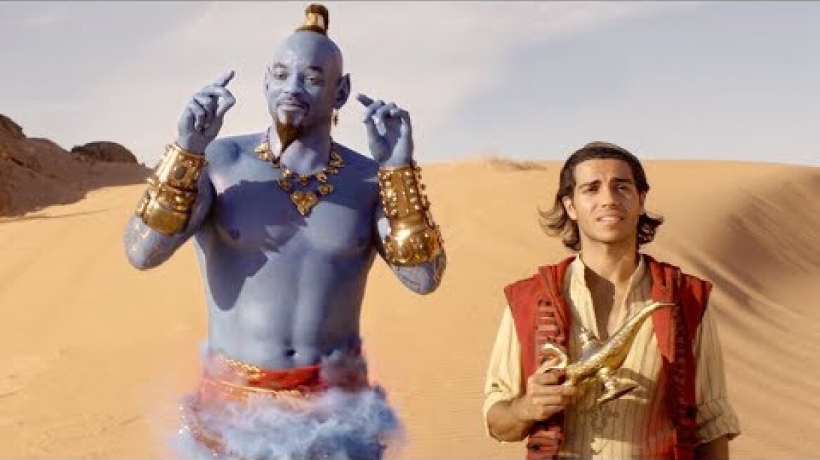 Το επίσημο τρέιλερ του Aladdin με τον Γουίλ Σμιθ