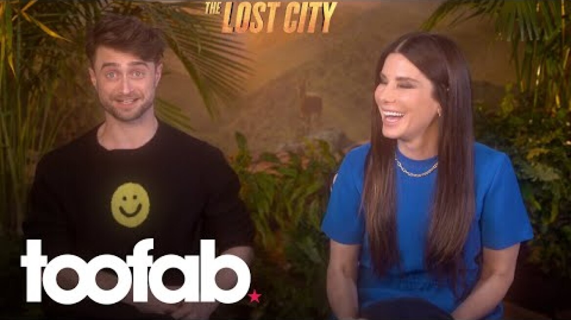 Sandra Bullock, Daniel Radcliffe on Bad Sequels, The Lost City & Channing Tatum's Bum | toofab