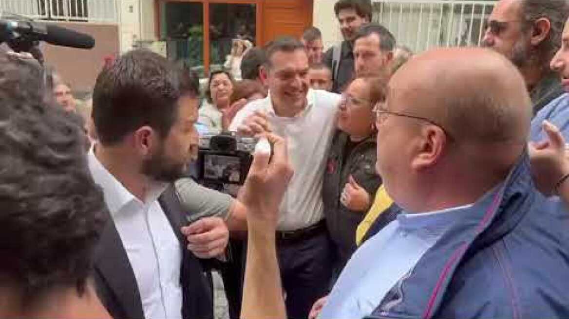 Ψηφίζει ο Αλέξης Τσίπρας