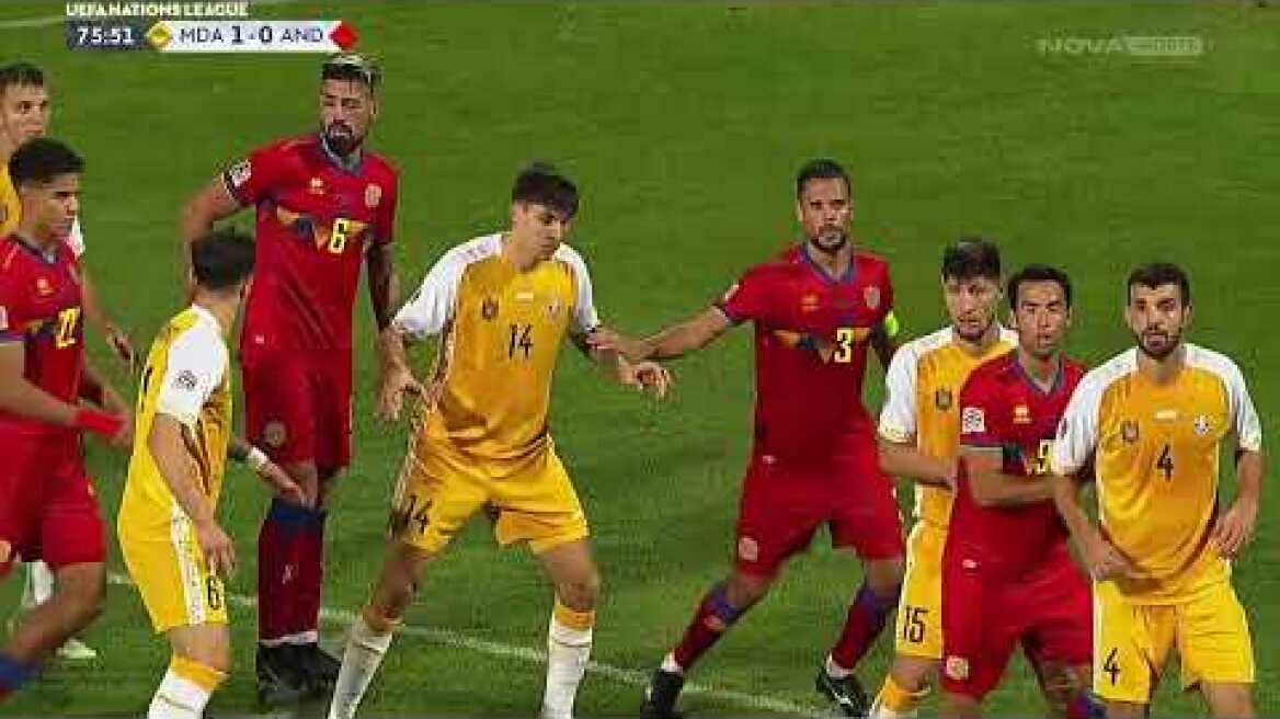 Μολδαβία-Ανδόρα: 2-0 (MD 3, 10/10/2024)