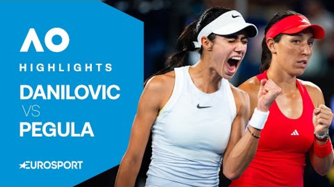 Olga Danilovic vs Jessica Pegula | Round Three | Australian Open 2025 Highlights 🇦🇺