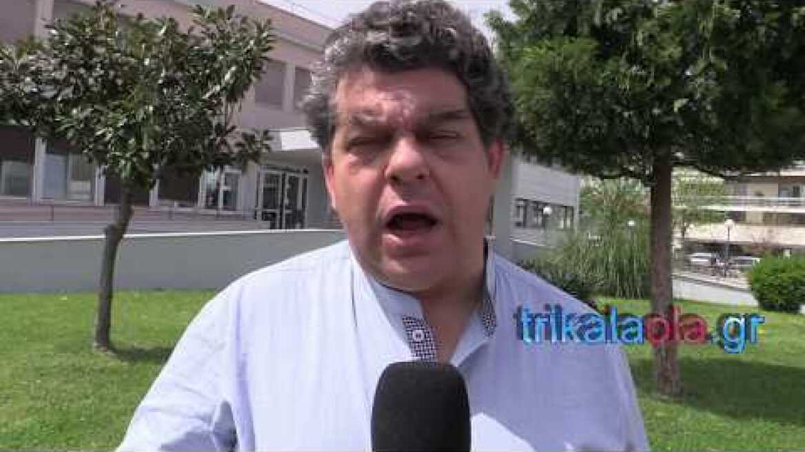 Νοσοκομείο Τρικάλων επίθεση χειροδικίας ξυλοδαρμού στον διοικητή Δημήτρη Παρθένη Τρίτη 10-4-2018
