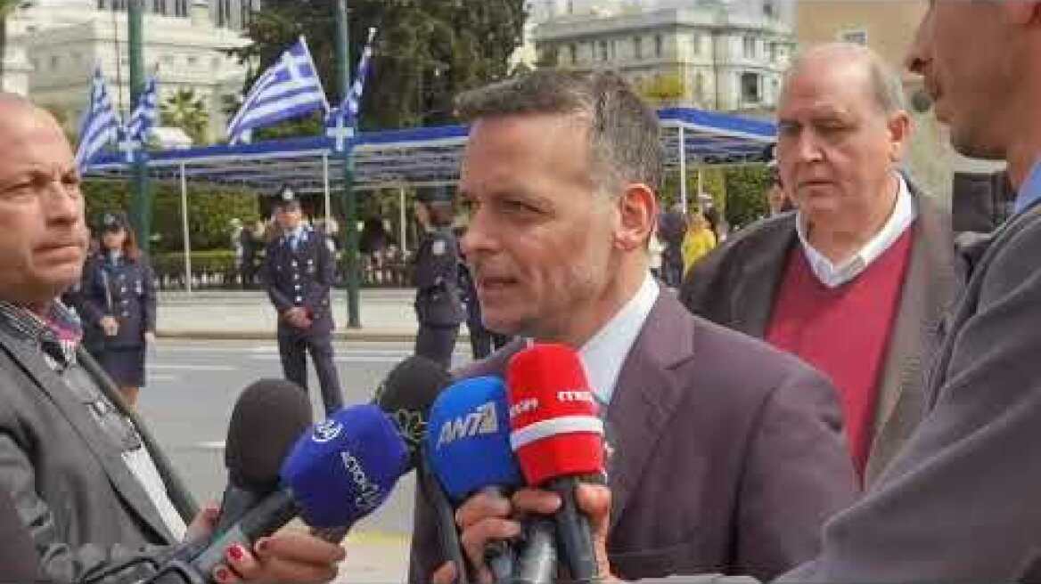 Δηλώσεις Δούκα μετά την παρέλαση