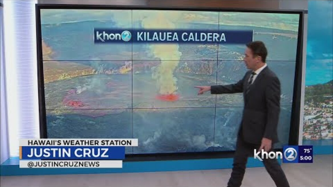 USGS: Kīlauea is erupting, glow visible