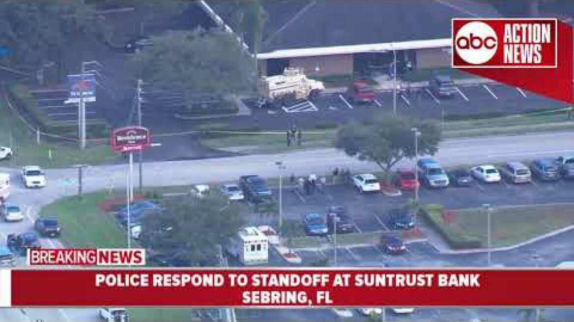Suspected gunman barricades himself in SunTrust bank in Sebring, surrenders to SWAT after standoff